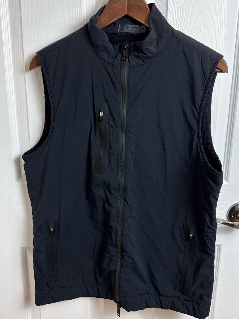 G/FORE Men's Onyx Wind Cheater Golf Vest Small